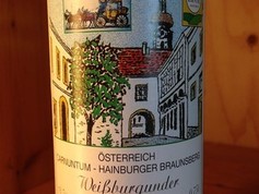 Weißburgunder Auslese